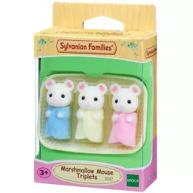 Sylvanian Families Marshmallow Mouse Triplets