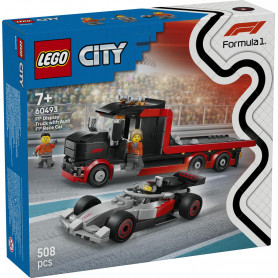 LEGO CITY F1® Display Truck with Audi F1® Race Car 60493
