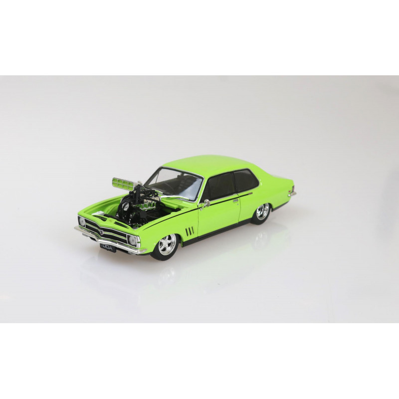Detailed Perspective 1:24 Lime LC GTR Torana Supercharged - Fully Detailed