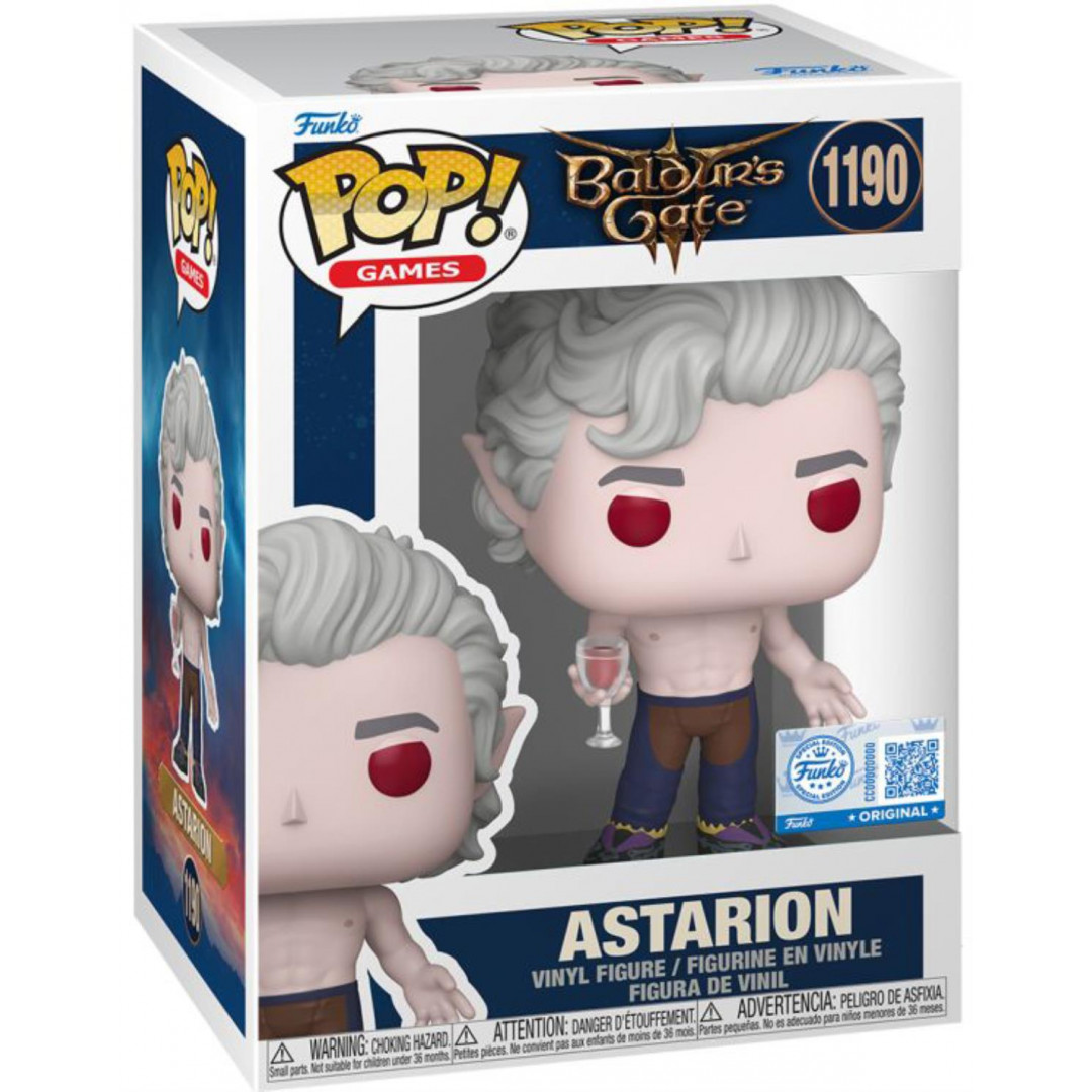 Baldur's Gate 3 - Astarion (Shirtless) Pop!