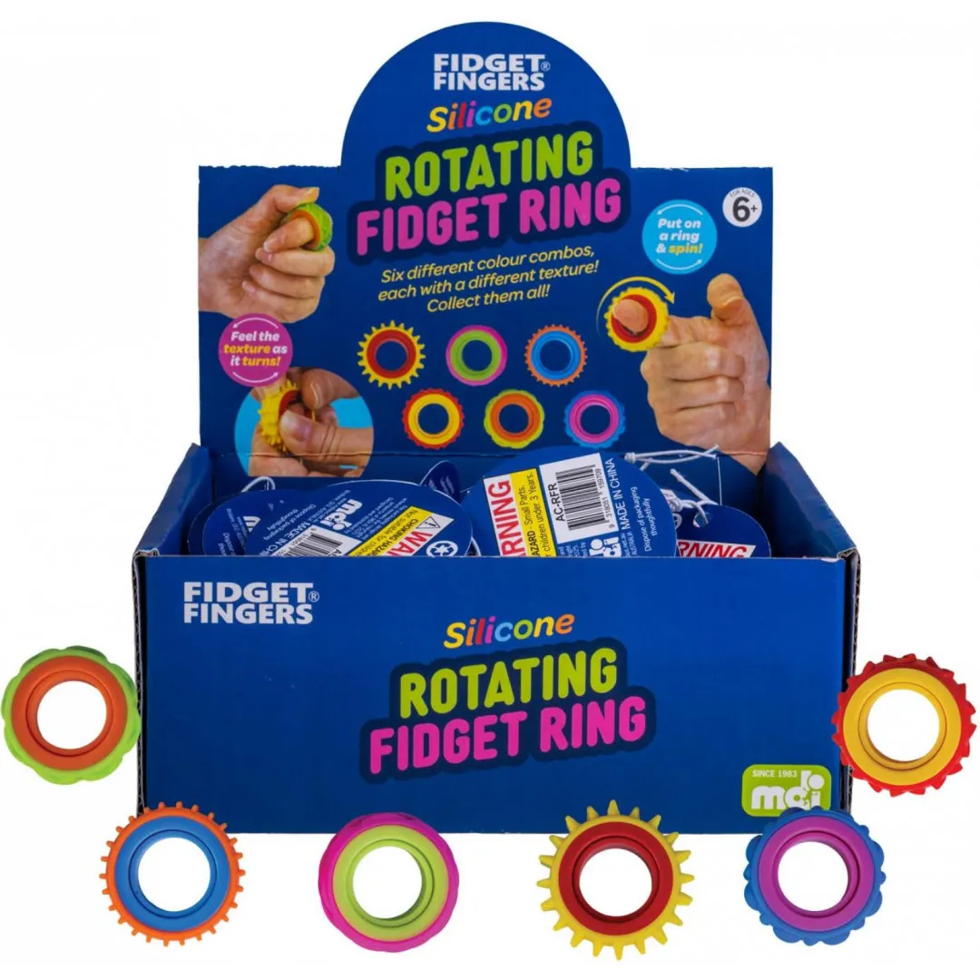 Silicone Rotating Fidget Ring - Afterpay Available!