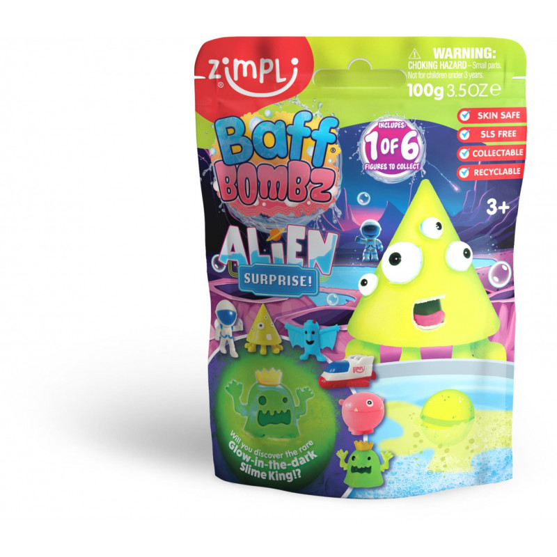 Zimpli Kids - Baff Bombz Alien Surprise - Afterpay