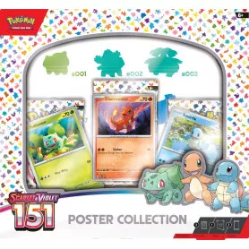 Pokemon TCG Scarlet & Violet 151 Poster Collection - Limit 1 per Customer
