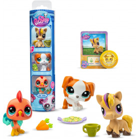 Littlest Pet Shop - Trio in Tube 3 Pack Series 3