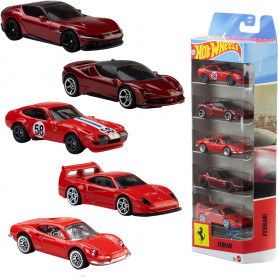 Hot Wheels "Rosso" 5-Pack