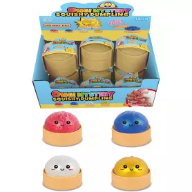 Squishy Mystery Bead Filled 8.5cm Dumpling assorted