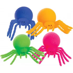 Squish-A-Spider Neon Asst