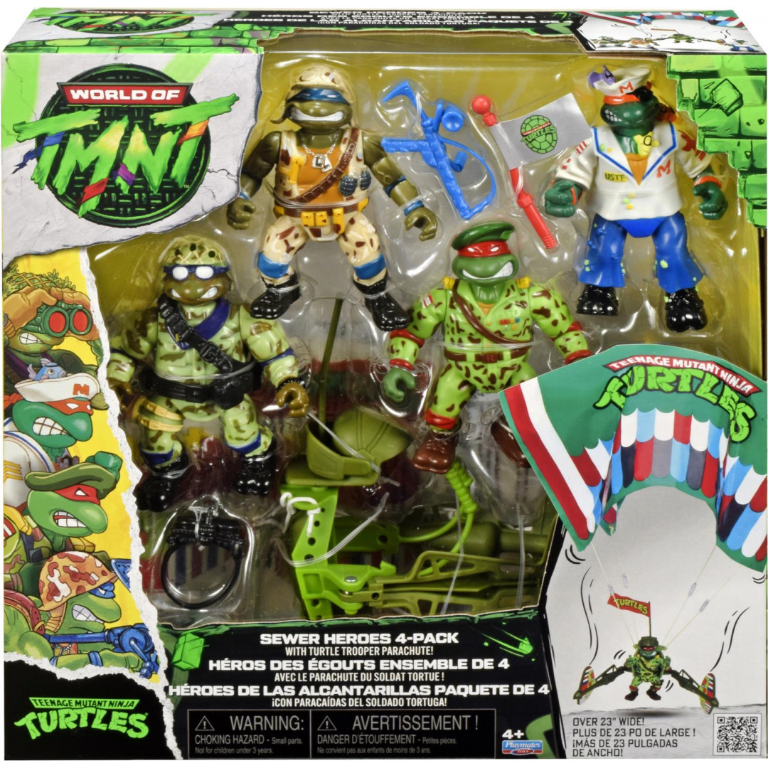 World Of Teenage Mutamt Ninja Turtles Classic Sewer Heros 4