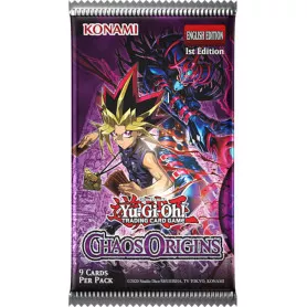 YuGiOh Chaos Origins - 9 x Card Booster