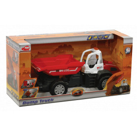 Dickie Toys Dump Truck Red