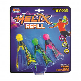 Helix Refill Pack : 1 x Fun 1 x Pro 1 x Extreme