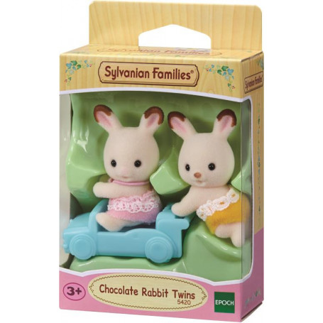 Sylvanian Families Chocolate Rabbit Twins