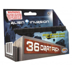 Alien Invasion 36 Pk Dart Refills
