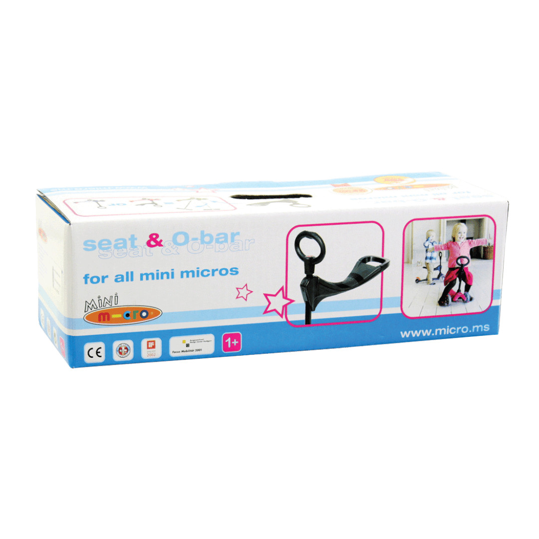 Mini Micro Scooter Seat & O Bar Handle (Scooter Sold Separately)