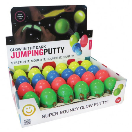 Jumping Putty - Glow In The Dark -Assorted