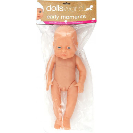 Dolls World Early Moments Bathable Boy Doll