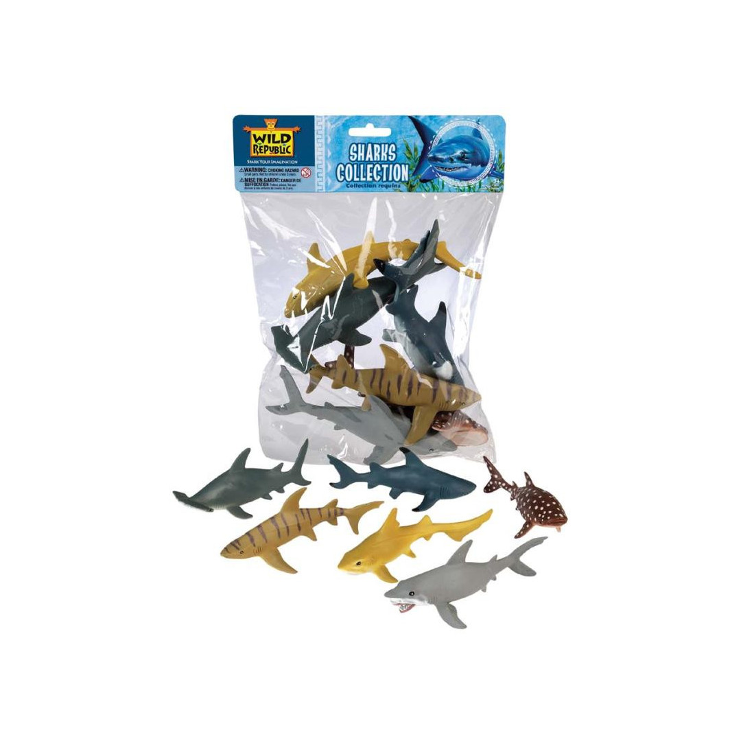 Shark store set toys