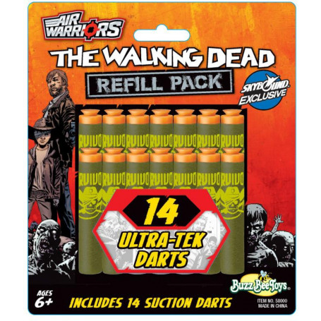 The Walking Dead 14 Ultra Tek Dart Refill Pack