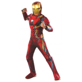 Iron Man Civil War Deluxe Costume Size 6-8