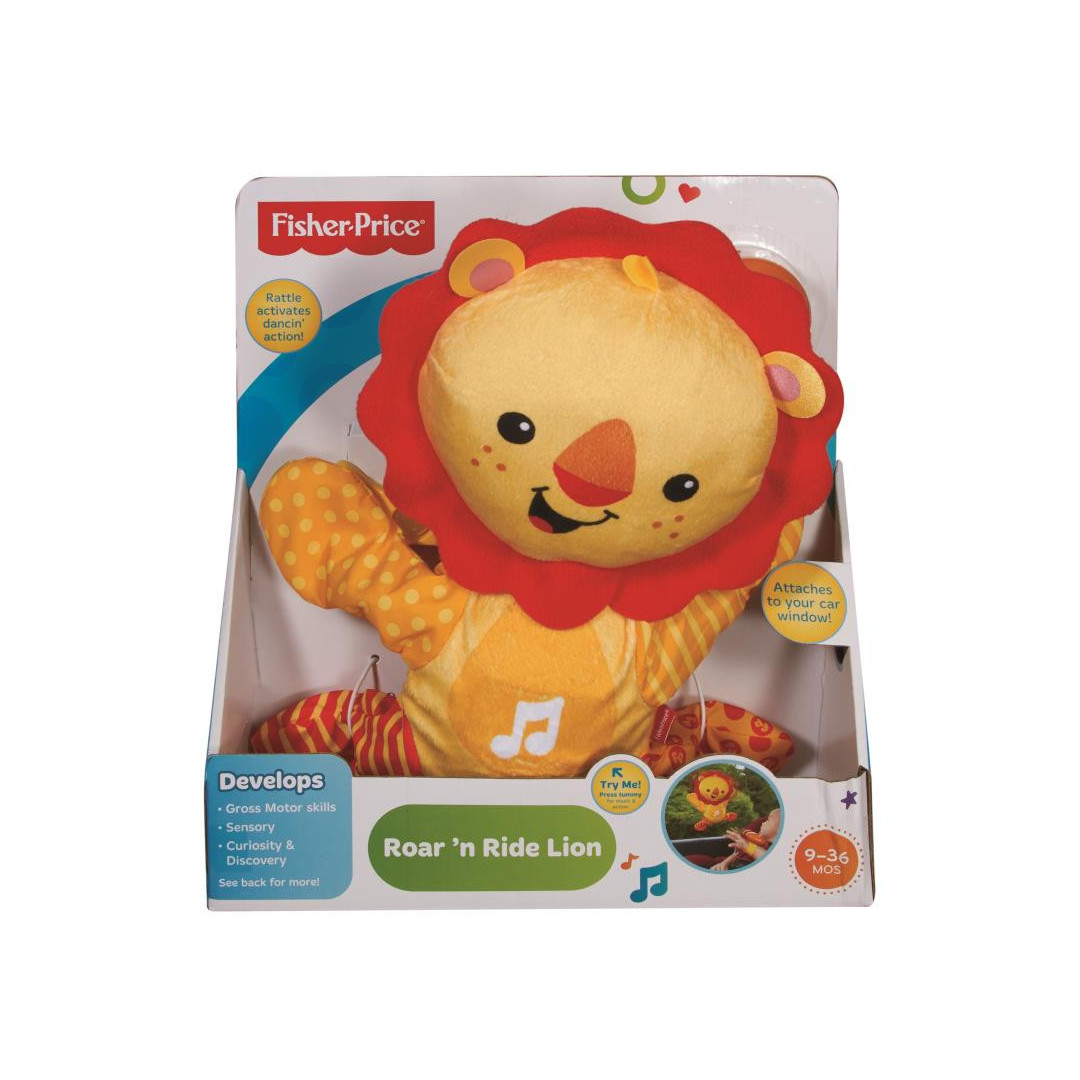 Fisher price roar on sale and ride lion