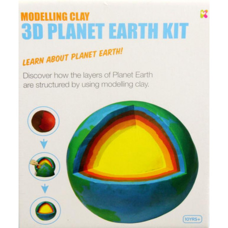 3D Planet Earth Modelling Clay Kit
