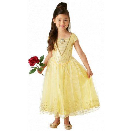 Belle Live Action Deluxe Child Costume Size 3-5
