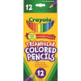 Crayola 12 Full Size Triangular Colored Pencils