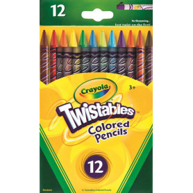 Crayola 12 Twistable Colored Pencils