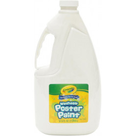 Crayola Washable Poster Paint 2 Litre - White