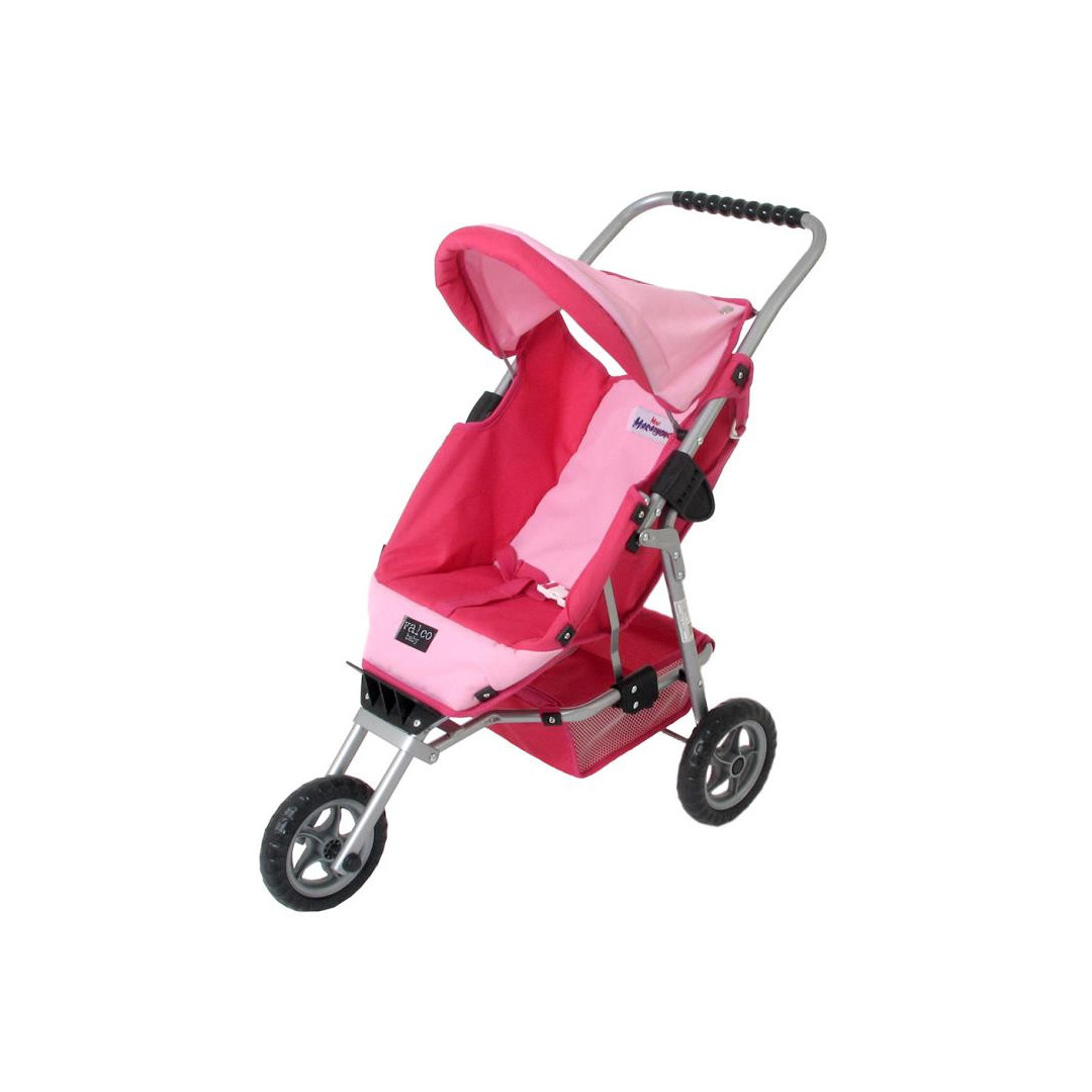 Pink 3 wheel on sale stroller