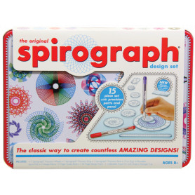 The Original Spirograph Design Set In Tin
