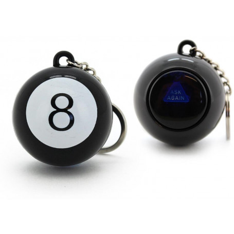 Mini magic 8 hot sale ball keychain