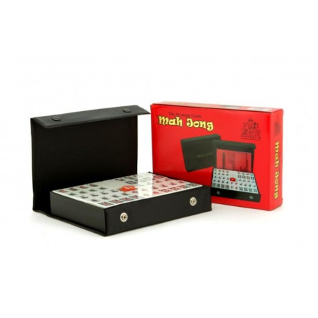 Mahjong With Black Vinyl case 22cm