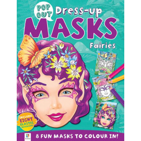 Pop Out Mask Books Series 3 (New)- Assorted