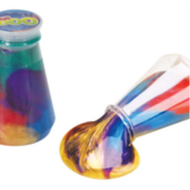 Rainbow Slime In Flask
