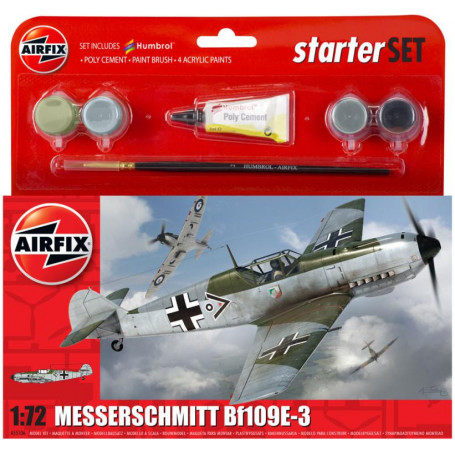Airfix Messerschmitt Bf 109E Starter Set