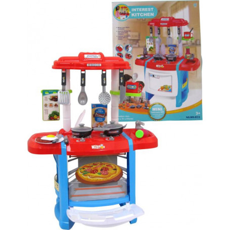 Kitchen Playset Light & Sounds With Accessories