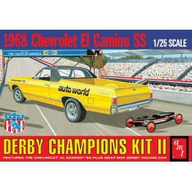 AMT 1:25 1968 el Camino With Bonus Soap Box Derby Car