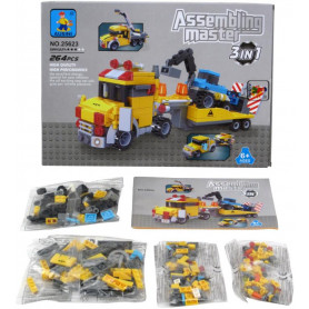 Assembly Master Truck Kit - 264 Pcs 3 In 1