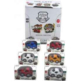 Little Wild Crazy Cars - Pull Back- Assorted