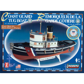 1:72 Coast Guard Tug Boat Plastic Kit