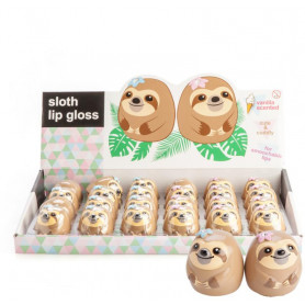 Lip Gloss Sloth- Assorted
