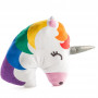 Plush Cushion Unicorn Multi Colour- Assorted