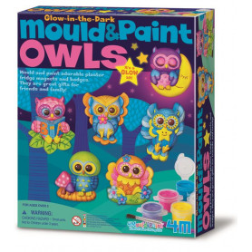 Mould & Paint Kit Owls