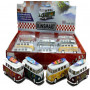 Die Cast VW Classic Bus With Surfboard 13cm- Assorted