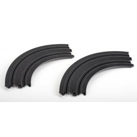 AFX 9Inch 1/4R Curve Track - Pair