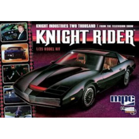 1:25 Knight Rider 1982 Pontiac Fire Bird Plastic Kit Movie