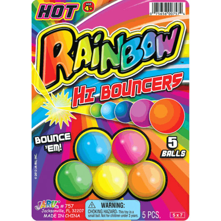 Rainbow Hi Bouncers