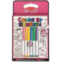 Melissa & Doug On the Go Colour by Numbers Pink