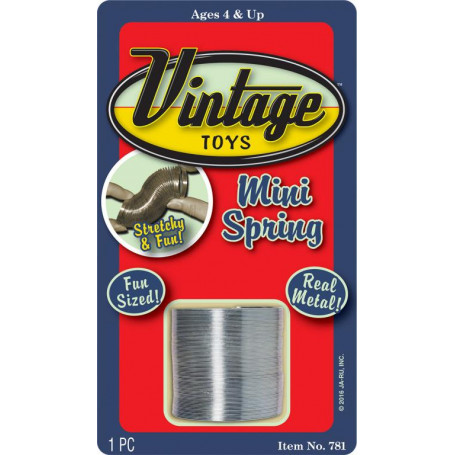 Vintage Toys Metal Spring